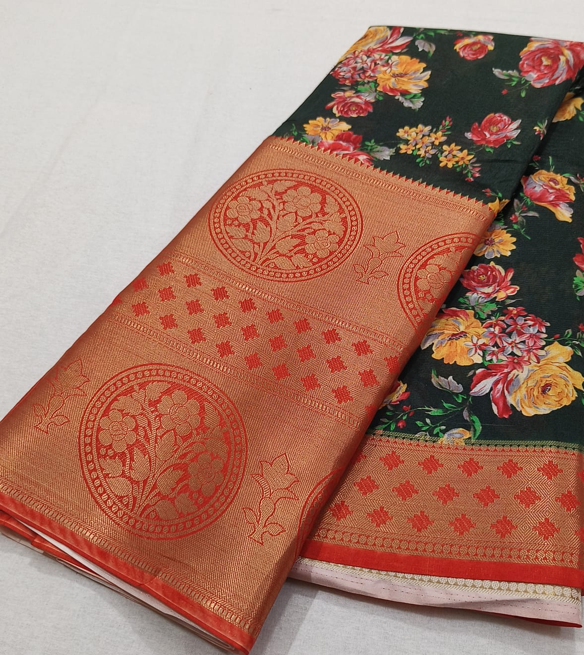 Pure silk handloom paithani saree